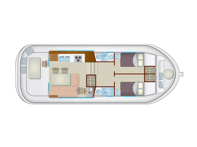 Noleggio Houseboat con o senza skipper Pénichette a Joigny