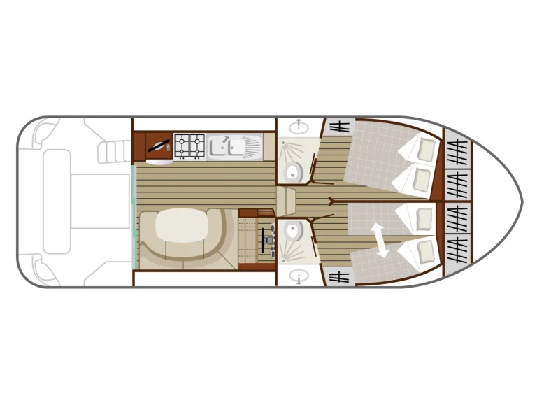 Noleggio a Grez-Neuville – Nicols Yacht Nicols Estivale Quattro B su SamBoat