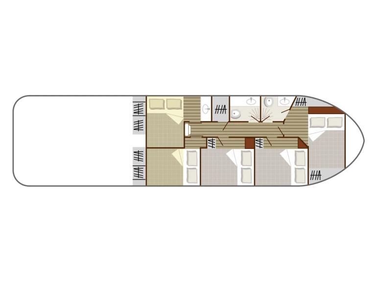 Noleggio barche Nicols Yacht Nicols Sedan 1310 a Port-sur-Saône su Samboat
