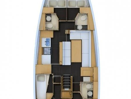 Noleggiare una Jeanneau Jeanneau 54 a Sukošan