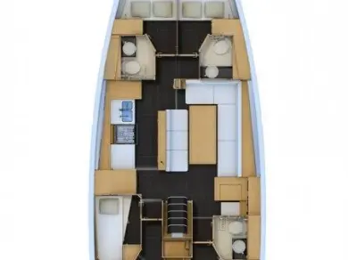 Noleggiare una Jeanneau Jeanneau 54 a Sukošan