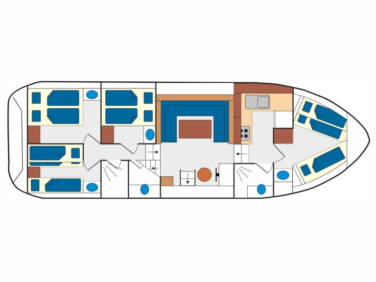 Noleggio Barca a motore a Savoyeux –  Tarpon 42