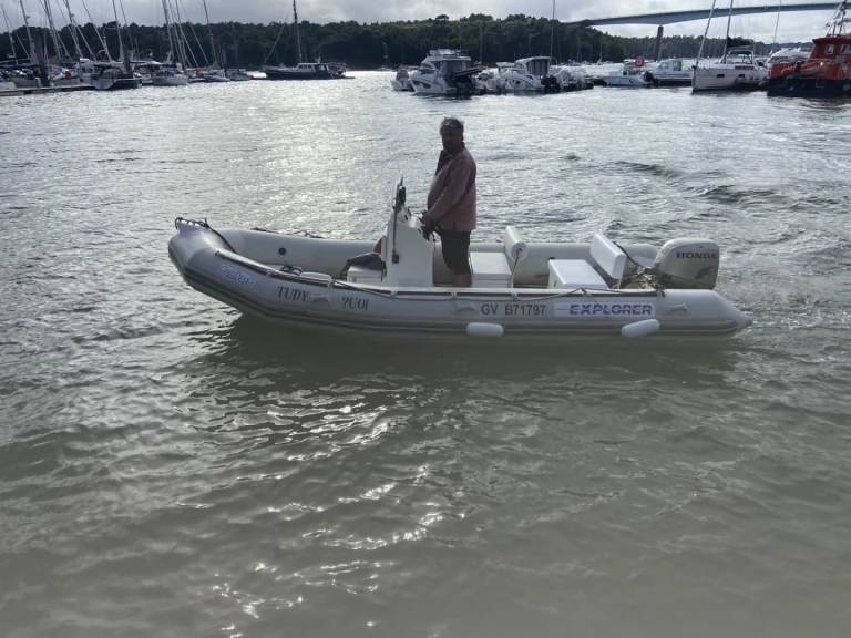 Noleggio barche Zodiac 530 FB a Bénodet su Samboat