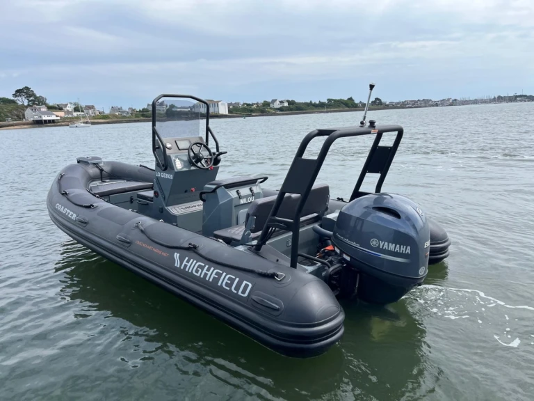 Noleggio Gommone Highfield con patente nautica