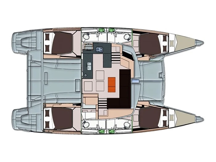 Noleggio a Sant Antoni de Portmany – Fountaine Pajot Helia 44 su SamBoat