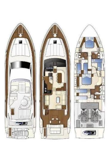 Noleggiare una Ferretti Ferretti Yachts 681 a Spalato