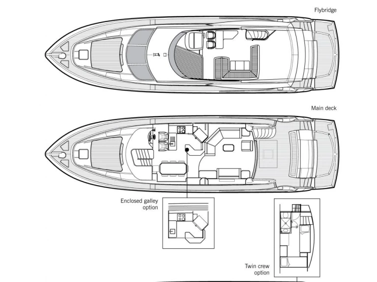 Noleggio a Gouviá – Sunseeker Sunseeker 70 su SamBoat