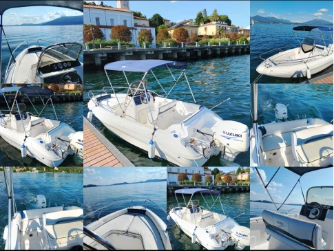 Noleggio Barca a motore con o senza skipper Orizzonti a Leggiuno