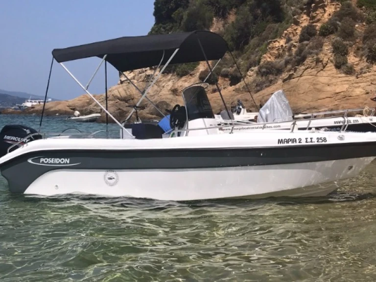 Noleggio Barca a motore con o senza skipper Poseidon a Skiathos