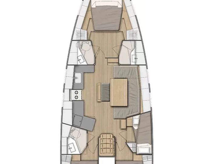 Noleggio barche Bénéteau Oceanis 46.1 a Álimos su Samboat