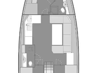 Elan Impression 45 da affittare a  Zaravecchia (Biograd)