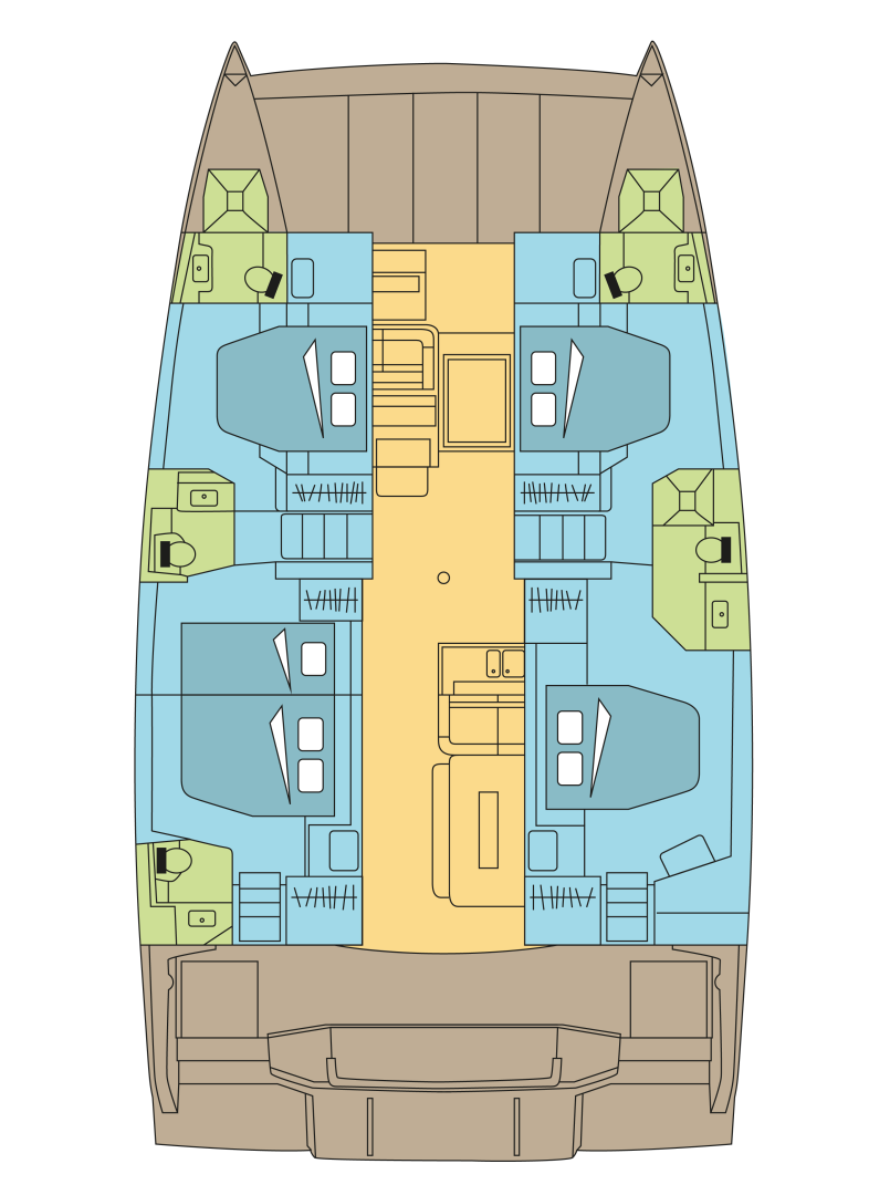 Noleggio Catamarano a Nassau – Bali Bali 4.8
