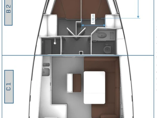 Noleggio barche Bavaria Cruiser 46 a Marmaris su Samboat