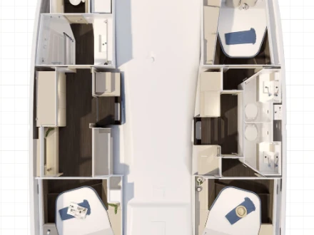 Noleggio Catamarano con o senza skipper Fountaine Pajot a Frenchtown