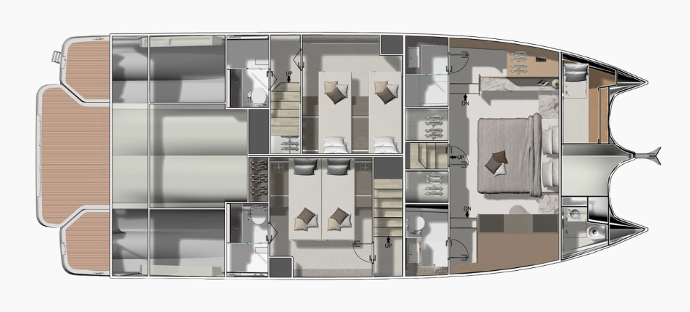 Noleggio barche 2 PRESTIGE M48 a Ajaccio su Samboat