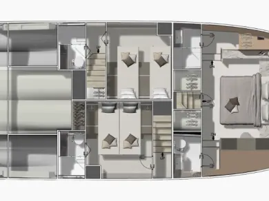 Noleggio barche 2 PRESTIGE M48 a Ajaccio su Samboat