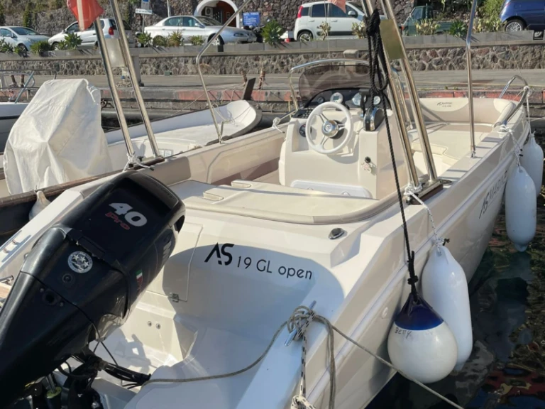 Noleggio barche Lipari economico 19 GL MARINE
