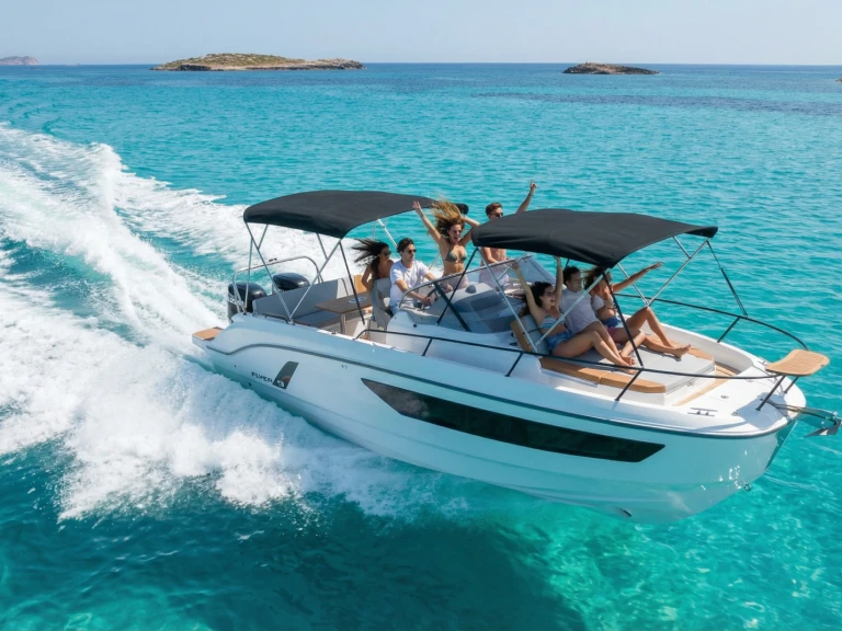 Noleggio barche Ibiza Town economico FLYER 9 SUNdeck