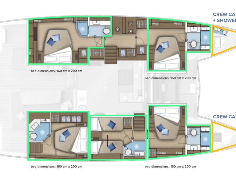 Lagoon Lagoon 55 da affittare a  Castelli