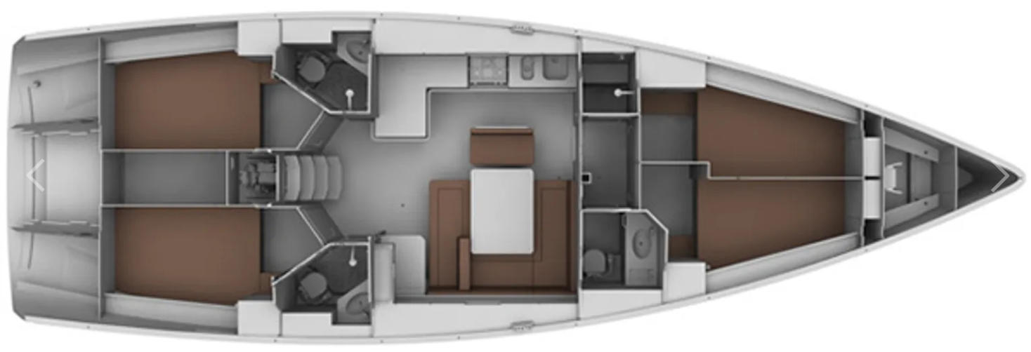 Noleggiare una Bavaria Cruiser 45 a Lefkáda