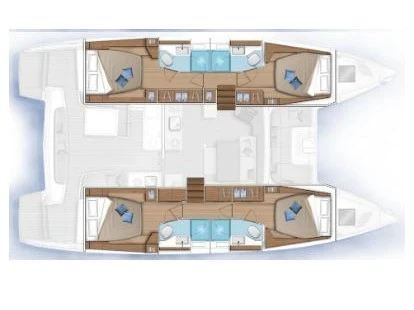 Noleggio Catamarano con o senza skipper Lagoon a Gouviá