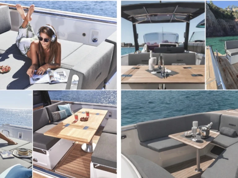 Noleggio Barca a motore con o senza skipper Fjord a Gouviá