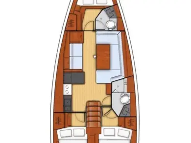 Noleggio barche Bénéteau Oceanis 41.1 a Palma de Maiorca su Samboat