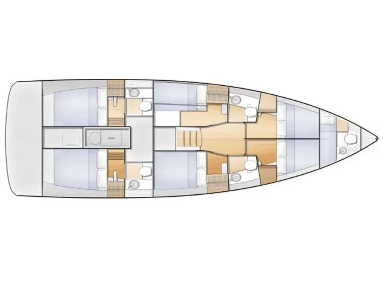 Noleggio Barca a vela a Néa Péramos – Jeanneau Sun Loft 47 (7 cab.)