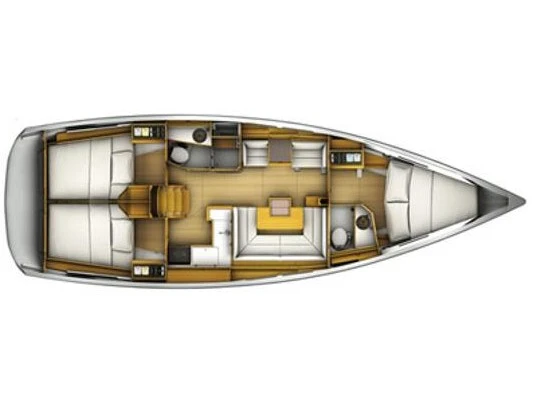 Jeanneau Sun Odyssey 409 (3 cab.) da affittare a  Lefkáda