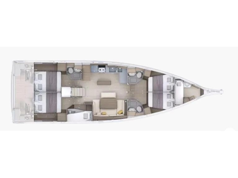 Noleggio a Gouviá – Bénéteau Oceanis 52 - 6 cab. su SamBoat