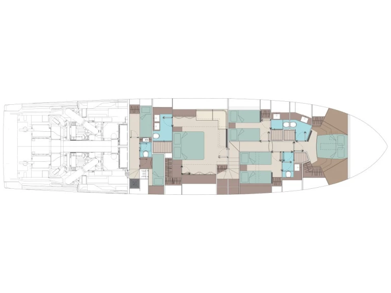 Noleggio Yacht di lusso con o senza skipper Riva a Dubai Marina