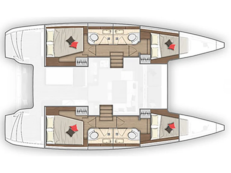 Noleggio barche Gouviá economico Lagoon 40