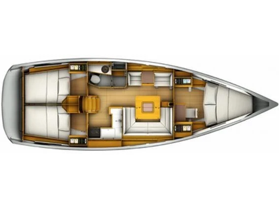 Noleggio barche Jeanneau Sun Odyssey 419 (3 cab. 1WC) a Propriano su Samboat