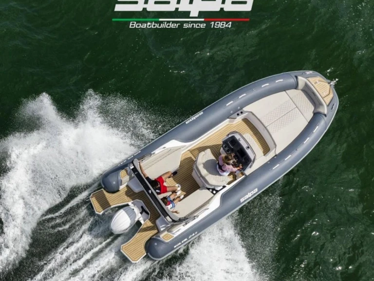 Noleggio Gommone Salpa con patente nautica