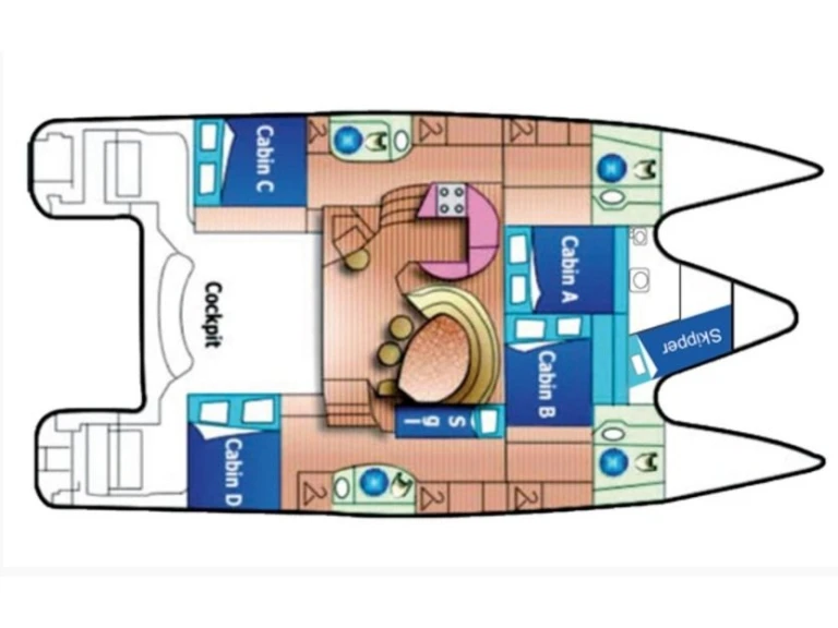 Noleggio Catamarano a Lefkáda – Alliaura-Marine Privilege 465