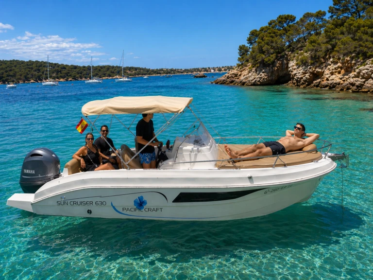 Noleggio barche Palma de Maiorca economico Pacific Craft 630