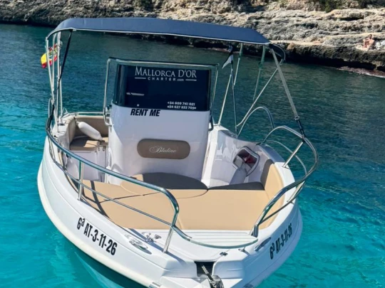 Noleggio Barca a motore con o senza skipper Blumax a Marina De Cala D'Or