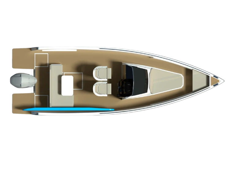 Noleggio Barca a motore a Port de Sitges Aiguadolç – Nuva M8 OPEN