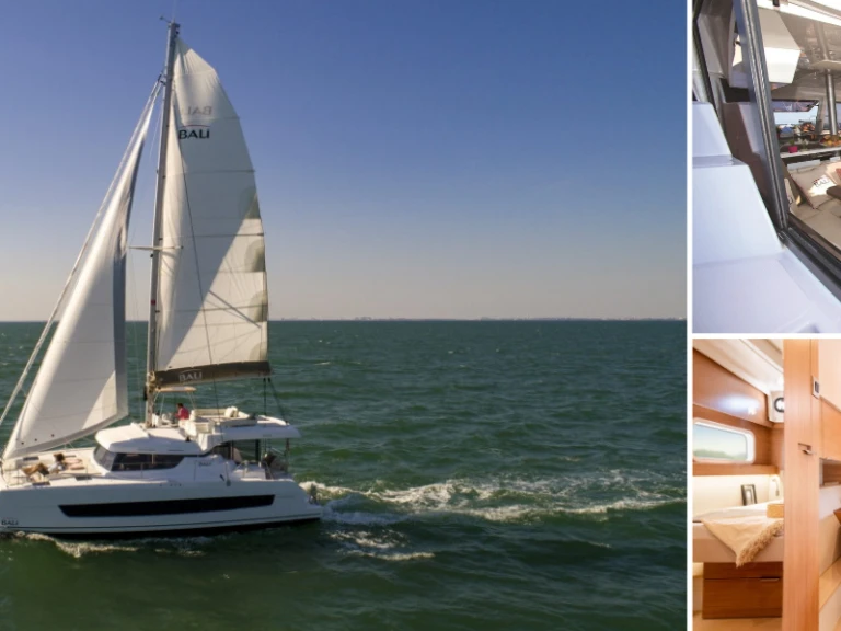 Noleggio Catamarano Bali con patente nautica