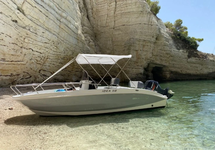 Noleggio barche Vieste economico IDEA 58