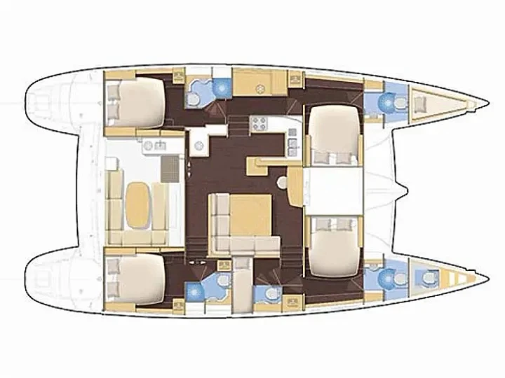 Noleggio barche Álimos economico Lagoon 500