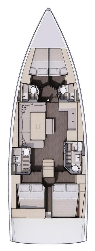 Noleggio Barca a vela a Trogir – Dufour Dufour 470