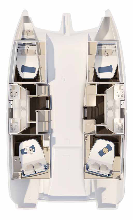 Noleggio a Trogir – Fountaine Pajot Fountaine Pajot FP 41 Quatuor 4 su SamBoat