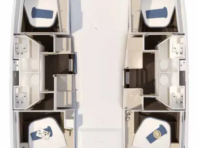 Noleggio a Trogir – Fountaine Pajot Fountaine Pajot FP 41 Quatuor 4 su SamBoat