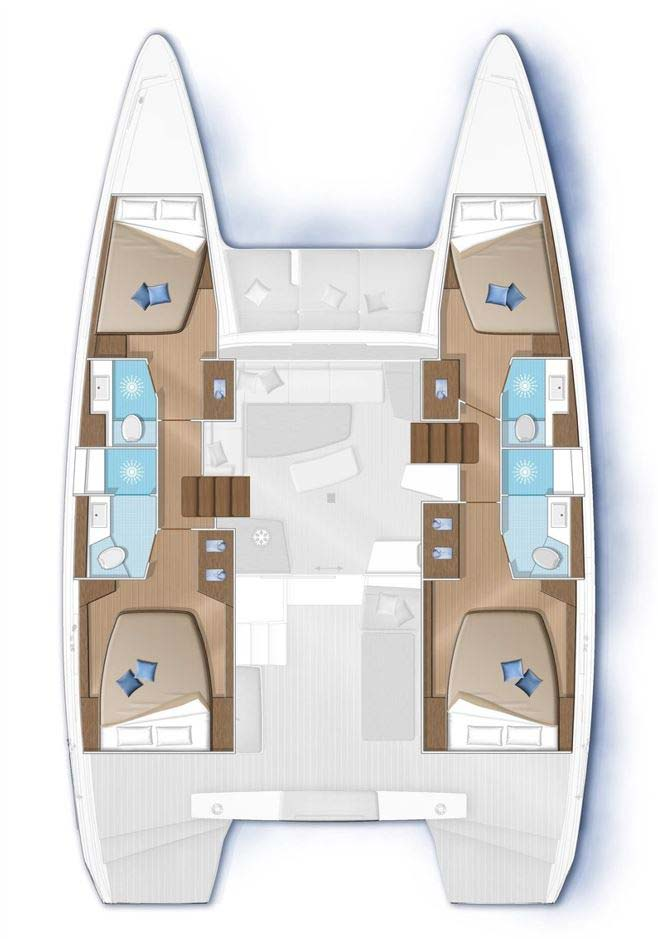 Noleggio a Golfo Aranci – Lagoon Lagoon 42 su SamBoat
