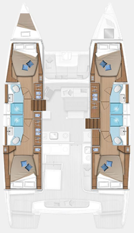 Noleggio barche Lagoon Lagoon 46 a Deme of Volos su Samboat