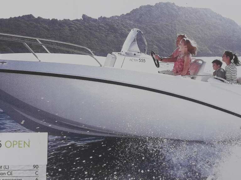 Noleggio barche Quicksilver Quicksilver 555 Activ Open a Six-Fours-les-Plages su Samboat