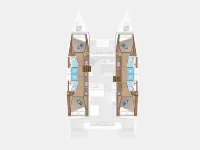 Noleggio Catamarano a Bas du Fort – Lagoon Lagoon 46