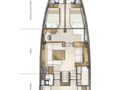 Jeanneau Jeanneau 60 da affittare a  Álimos