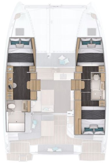 Noleggio a Álimos – Lagoon Lagoon 38 - 3 + 2 cab. su SamBoat